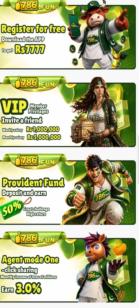 786.FUN Activities & Earn